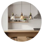 Glass Bowl Pendant Light